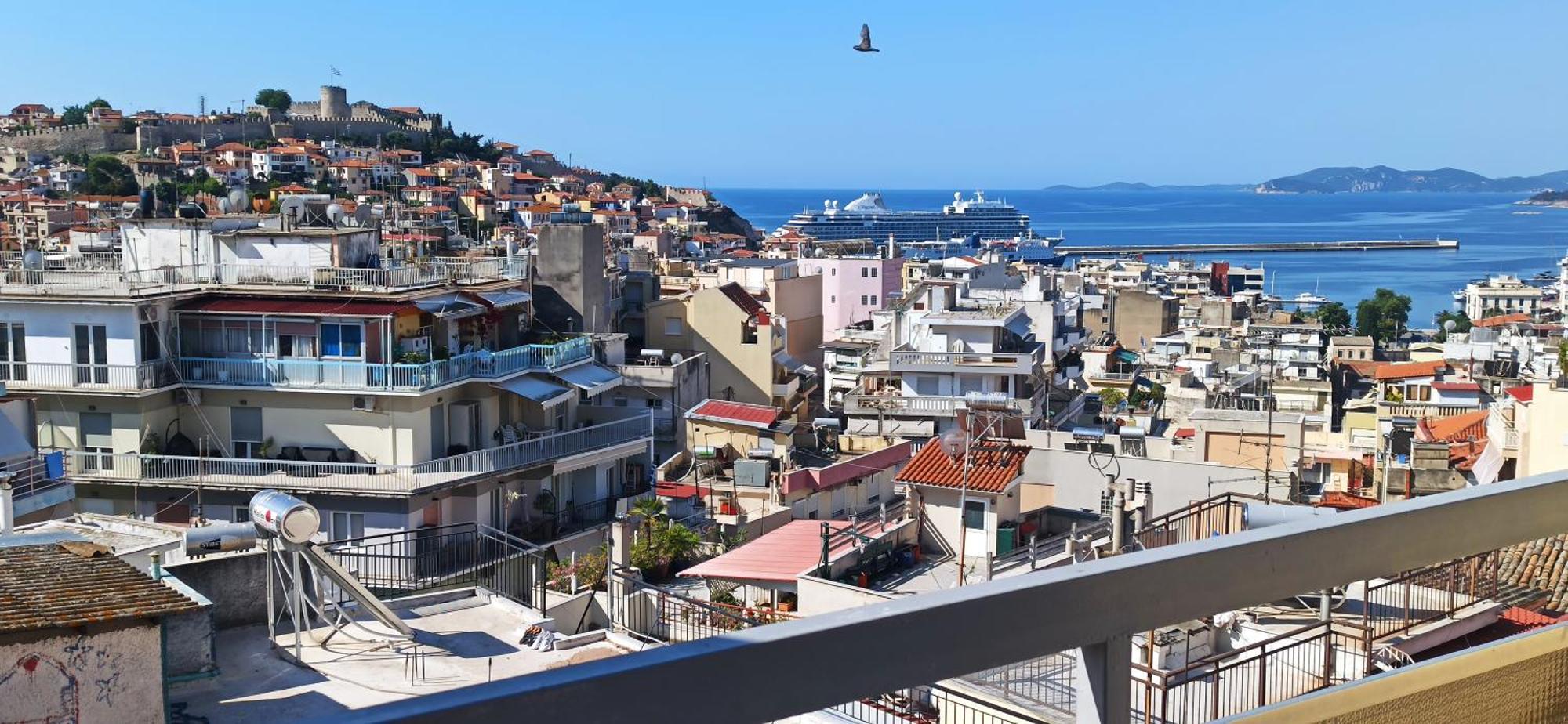 Kavala Amazing View Leilighet Eksteriør bilde